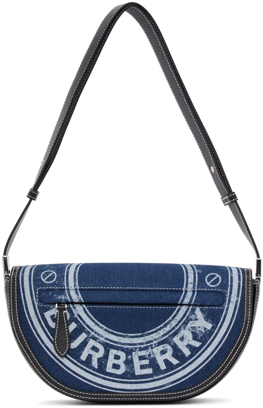 denim burberry bag