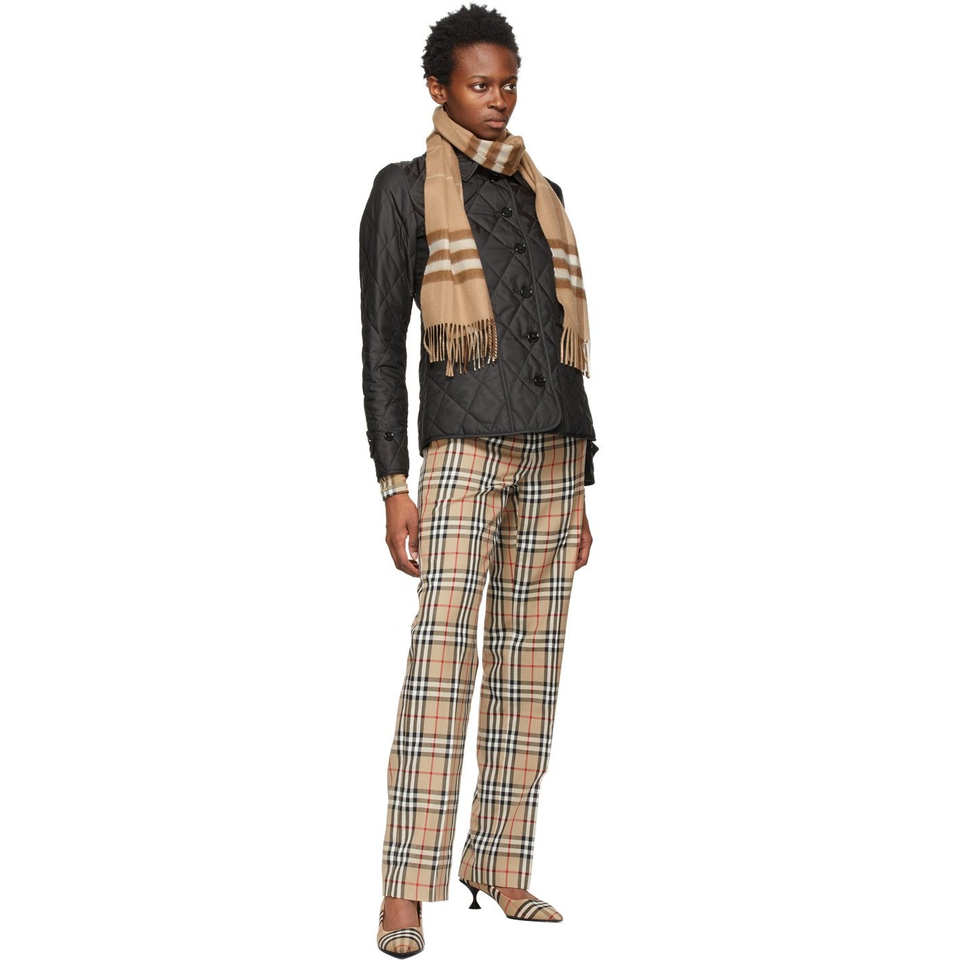 burberry tan scarf