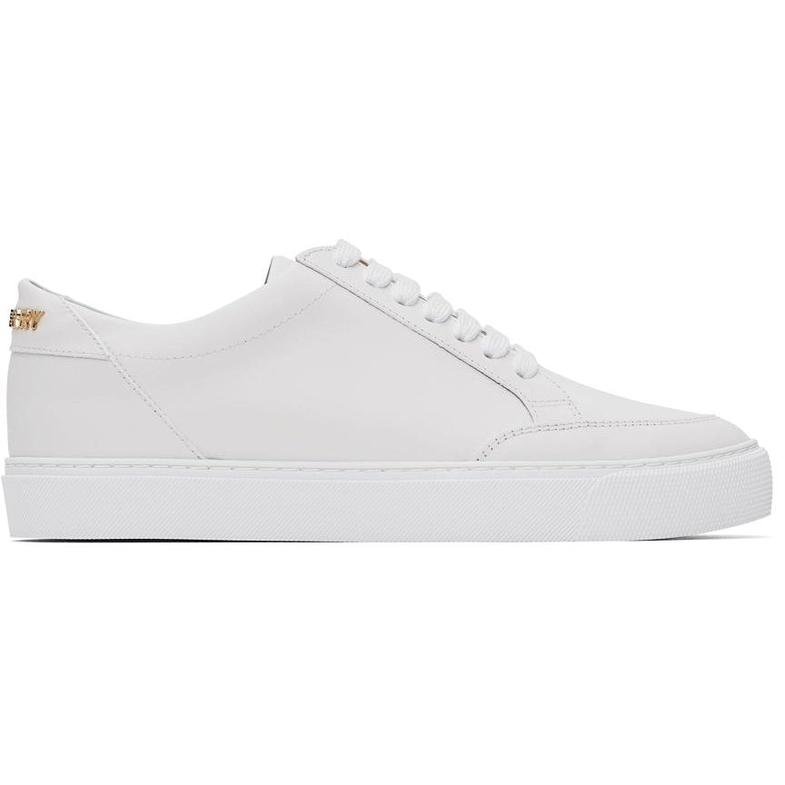 Burberry White Salmond Sneakers – BlackSkinny