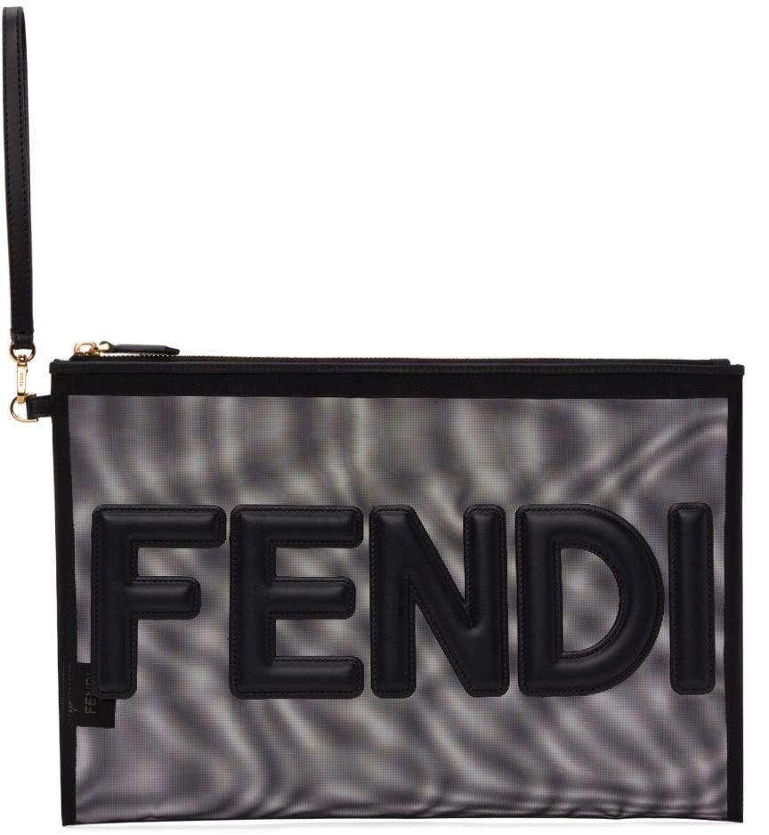 fendi flat pouch large