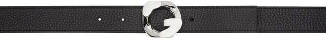 Givenchy Reversible Black G Chain Buckle Belt - Ceinture de boucle Noire GiVenchy Noir G Noir G - GIVENCHY 가역 블랙 G 체인 버클 벨트