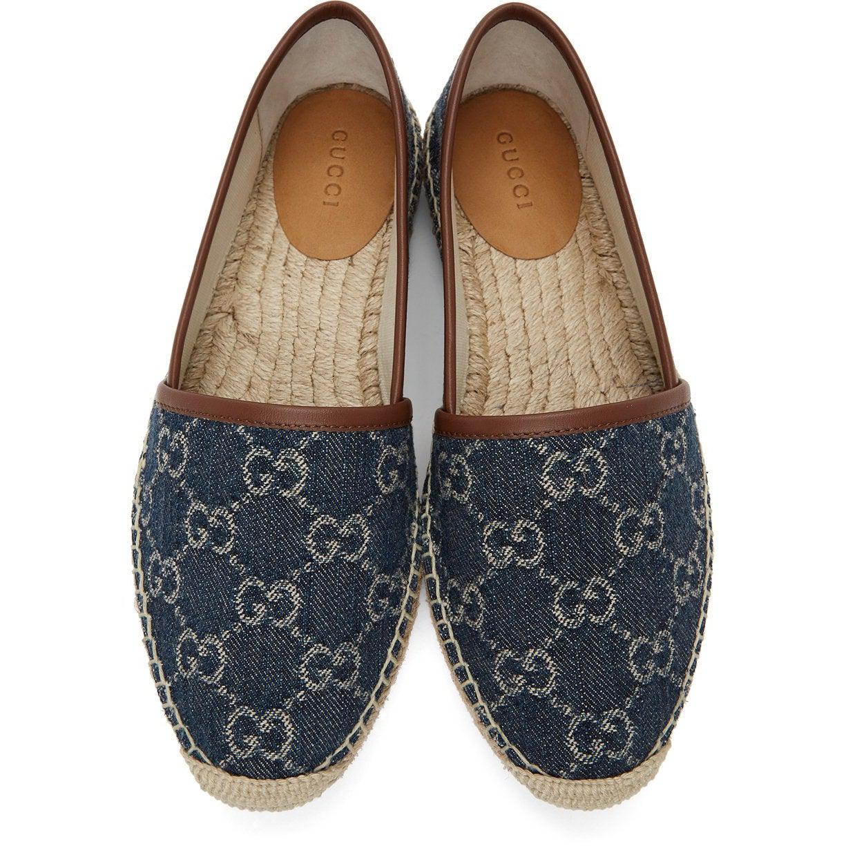 gucci denim espadrilles