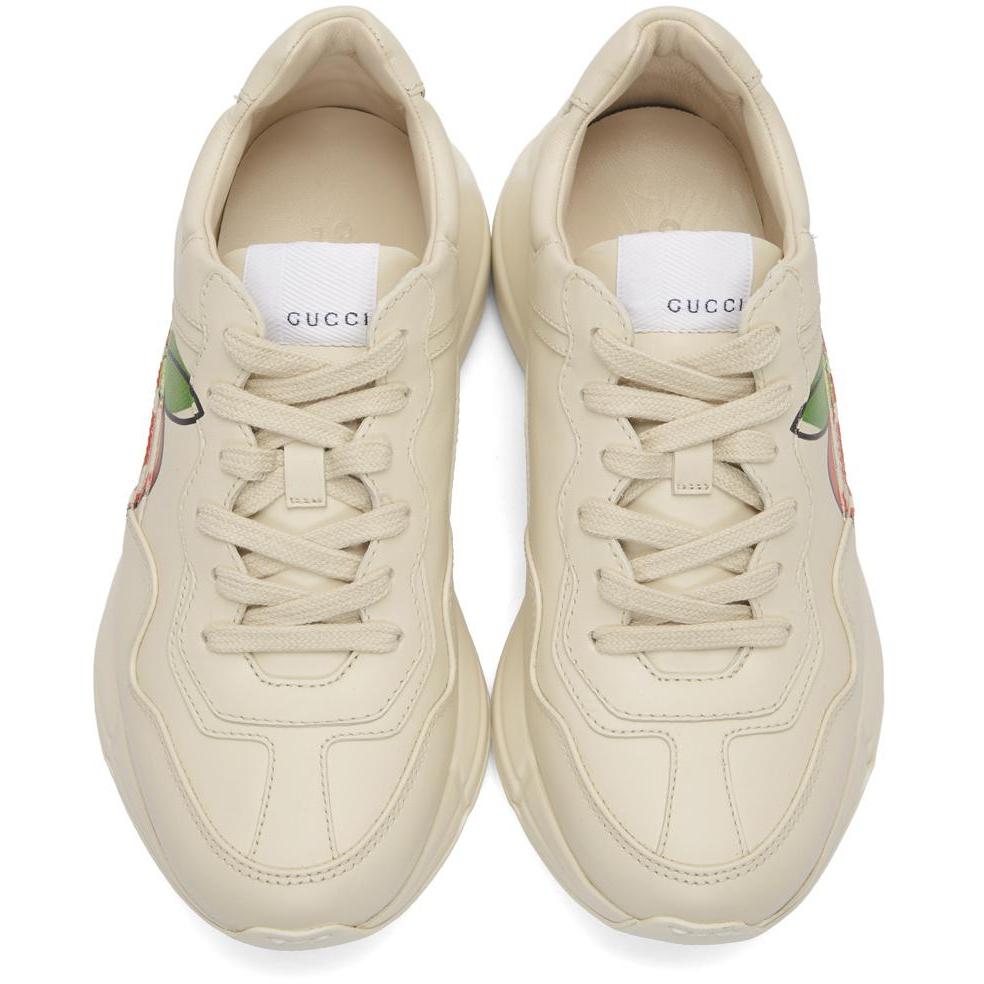 Gucci Off-White GG Apple Rhyton Sneakers – BlackSkinny