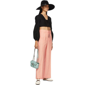 Gucci Pink 'Gucci Orgasmique' Wide Trousers – BlackSkinny