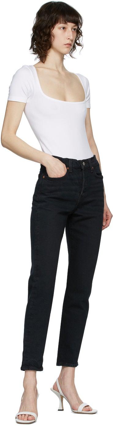 Levi's Black Wedgie Icon Jeans – BlackSkinny