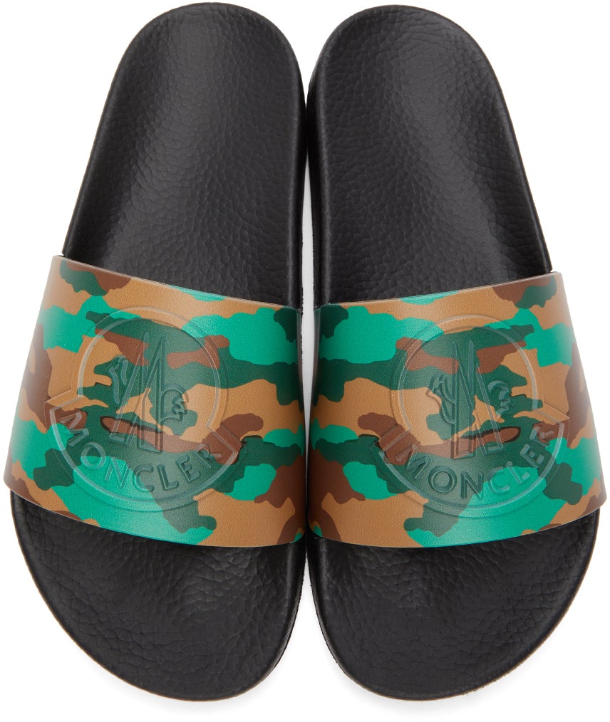 moncler camo slides