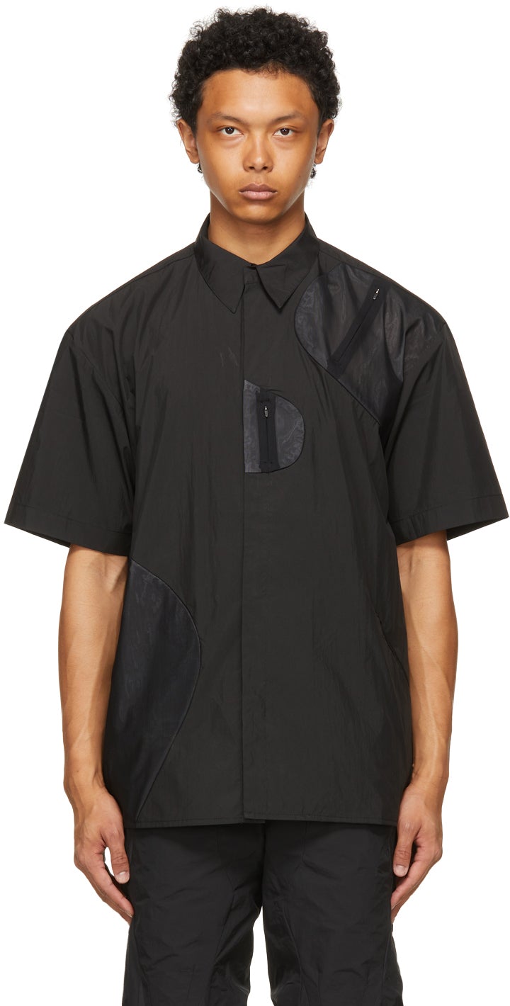 Post Archive Faction (PAF) Black 4.0 Center Short Sleeve Shirt