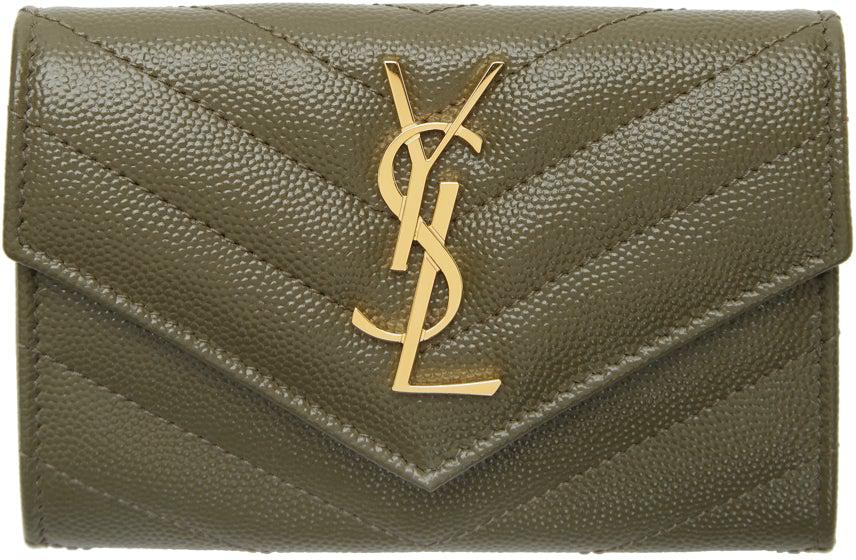 ysl small monogram wallet