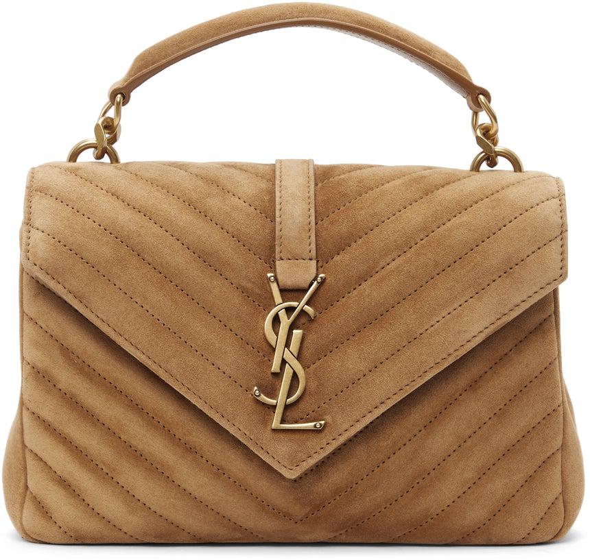 saint laurent tan bag