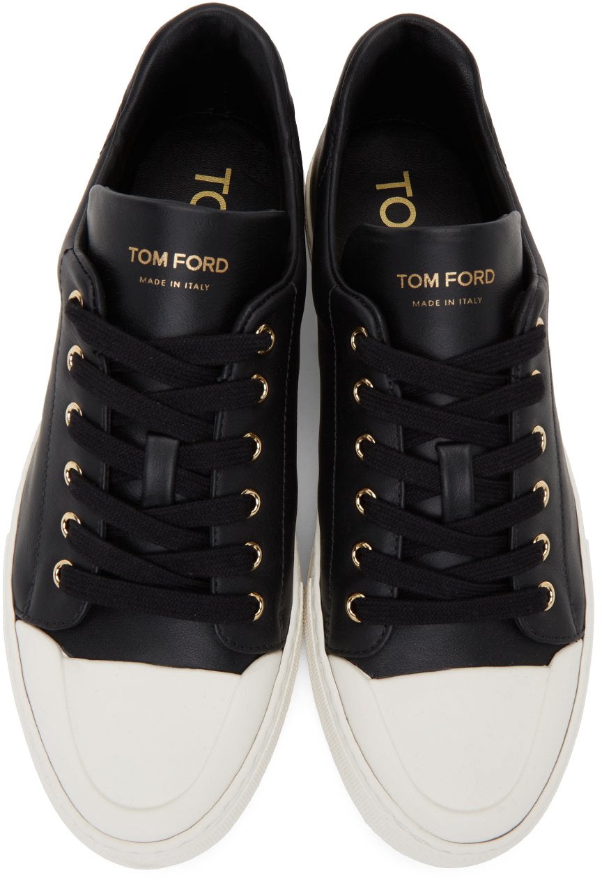 TOM FORD Black City Grace Low Sneakers – BlackSkinny