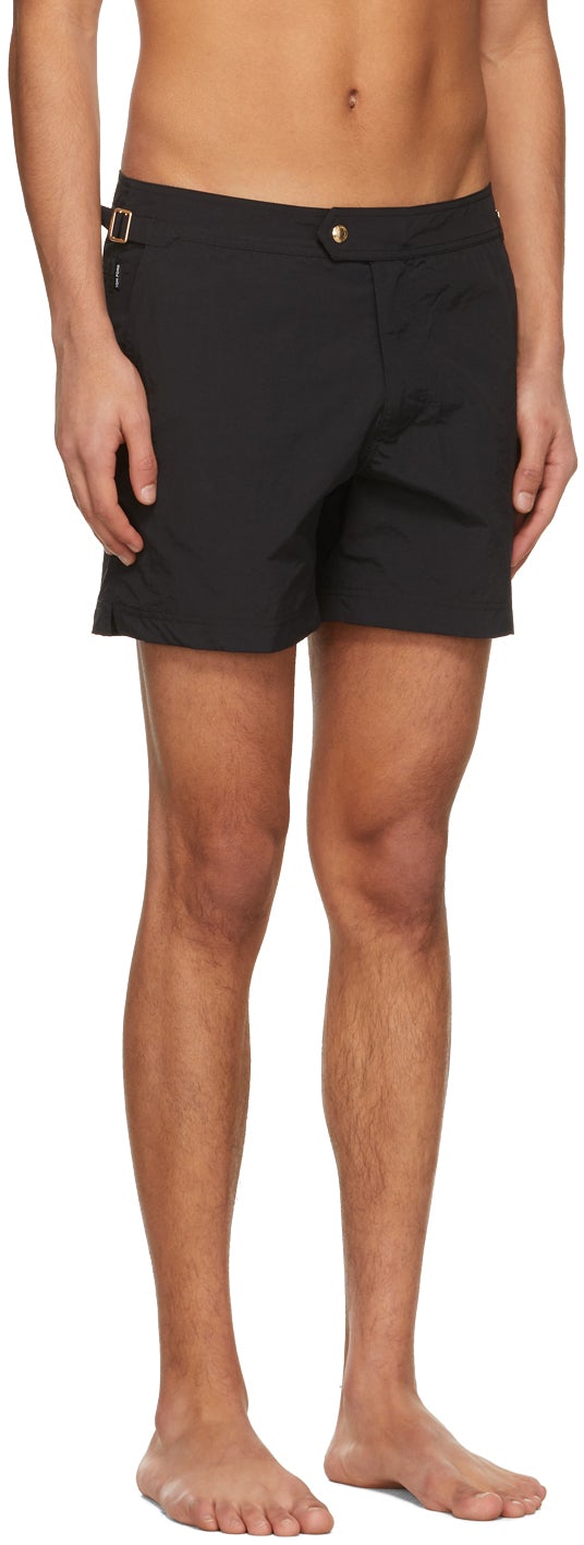 TOM FORD Black Nylon Swim Shorts – BlackSkinny