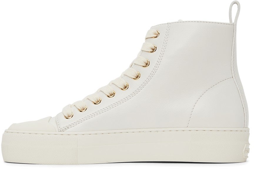 TOM FORD White City High Sneakers – BlackSkinny