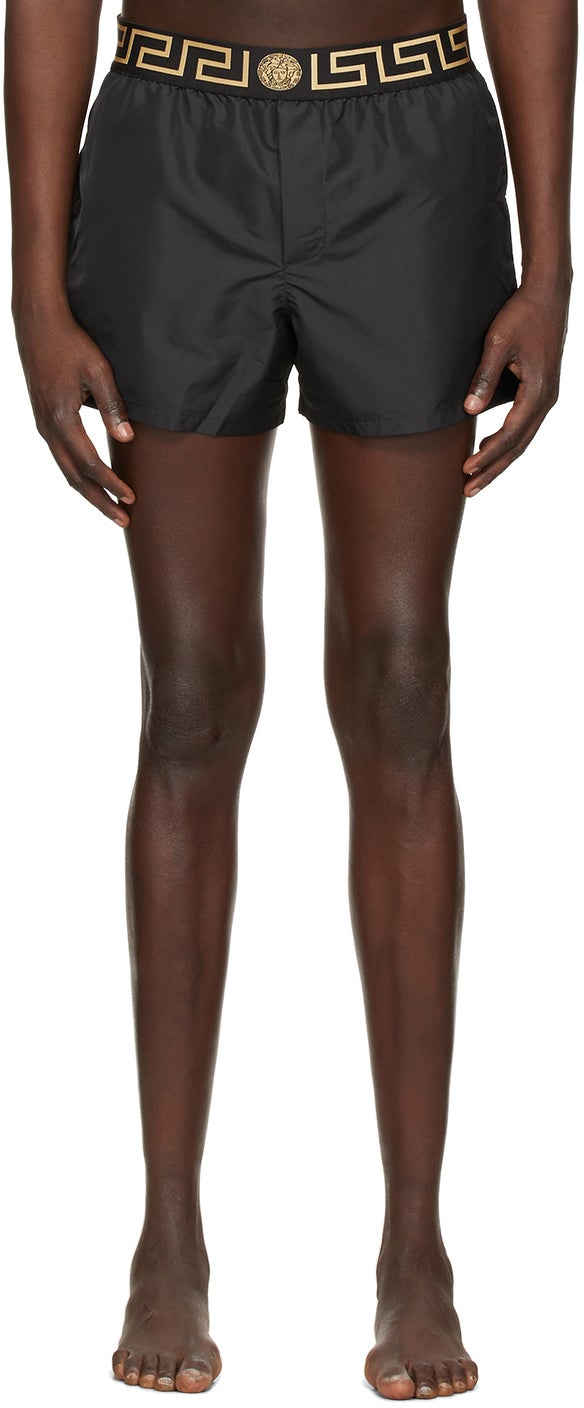 greca border shorts