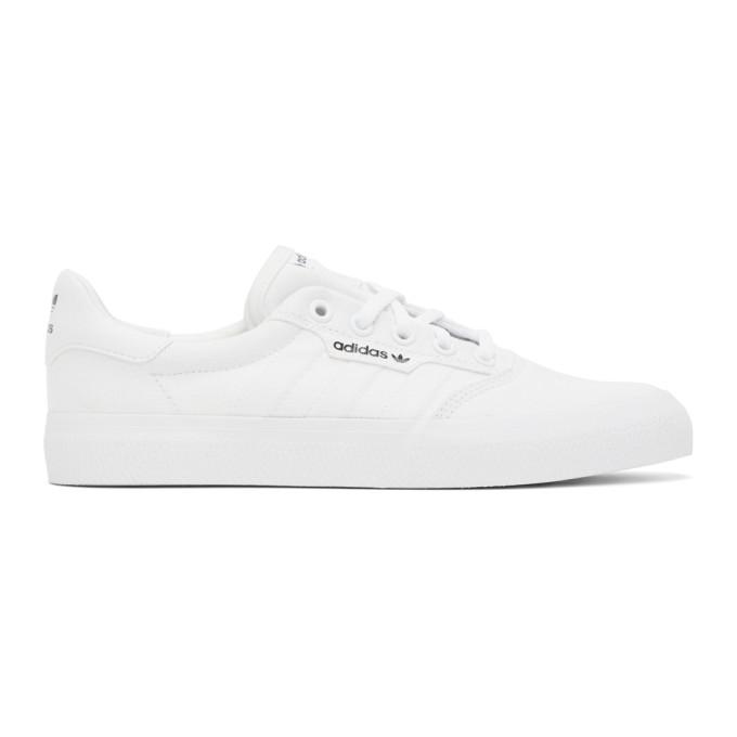 adidas originals white 3mc sneakers