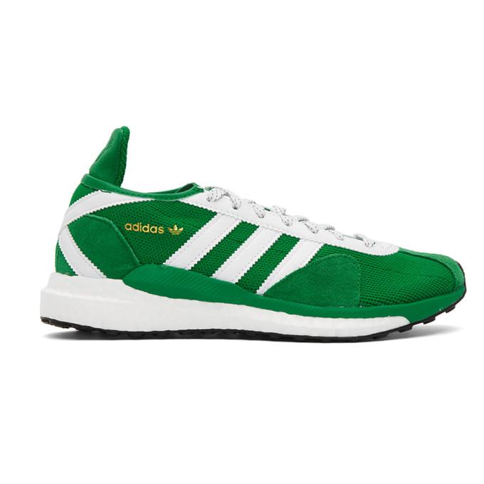 adidas human made green