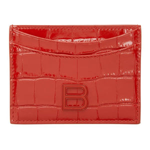 balenciaga hourglass card holder