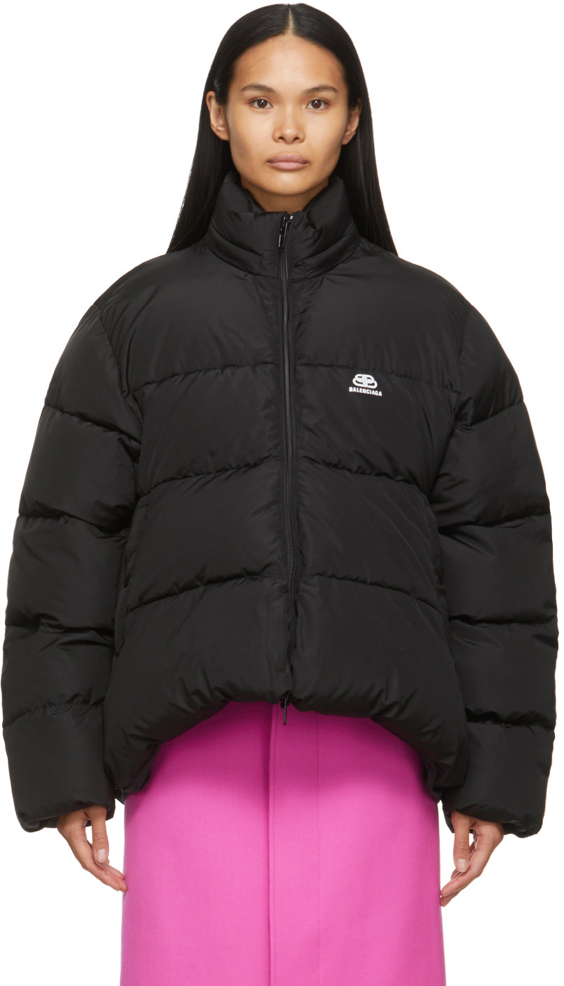 c shape puffer jacket