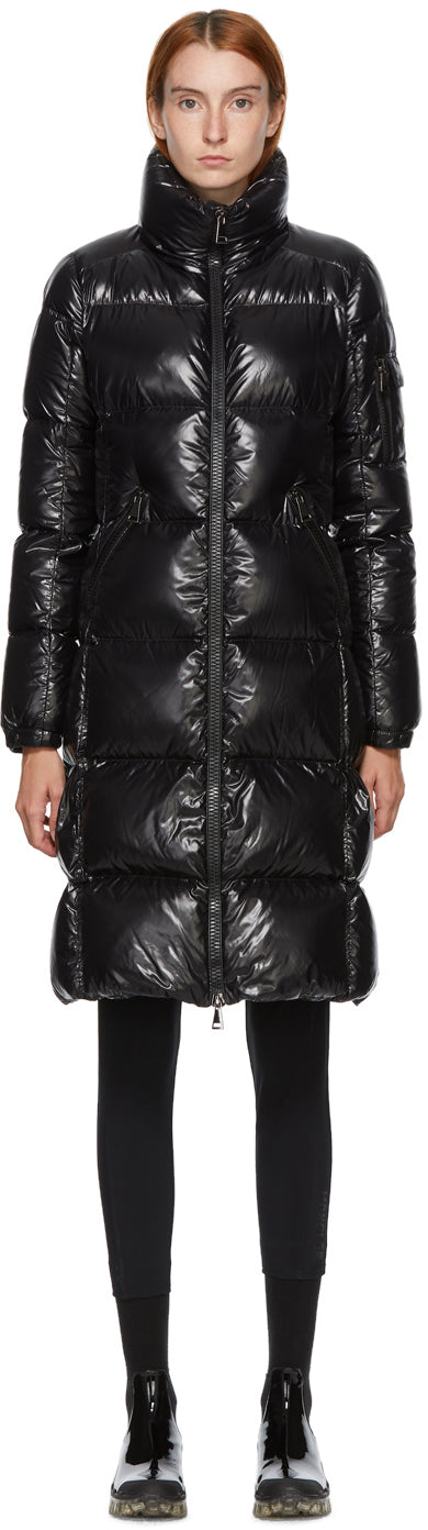 moyadons shiny quilted jacket