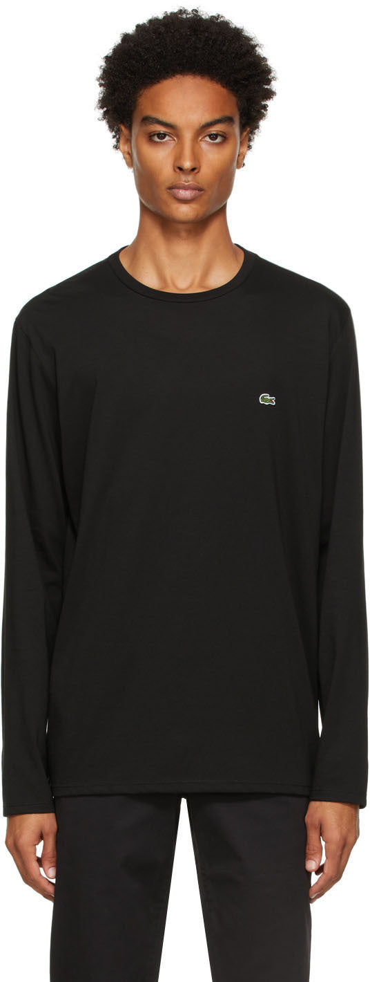 lacoste long sleeve pima