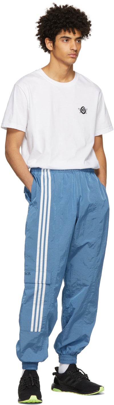 ivy park blue track pants