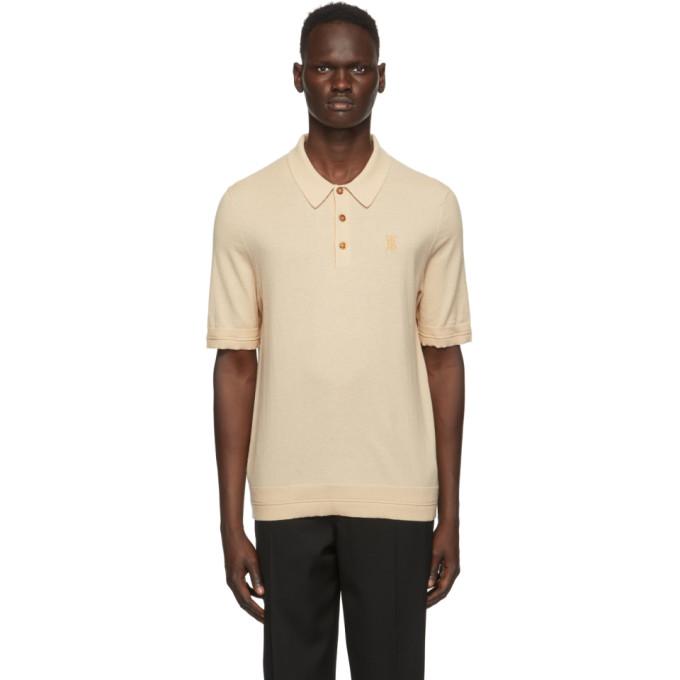 burberry beige polo