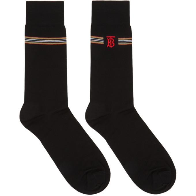 burberry black socks