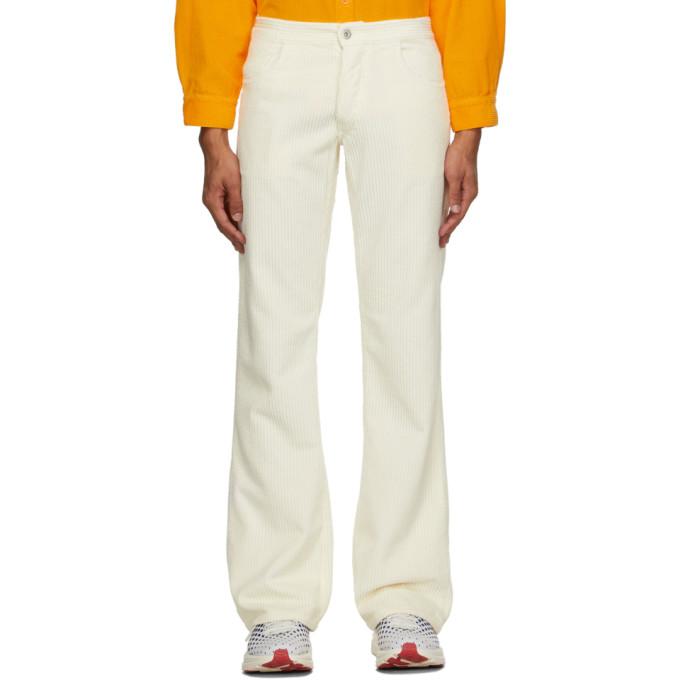 off white corduroy trousers