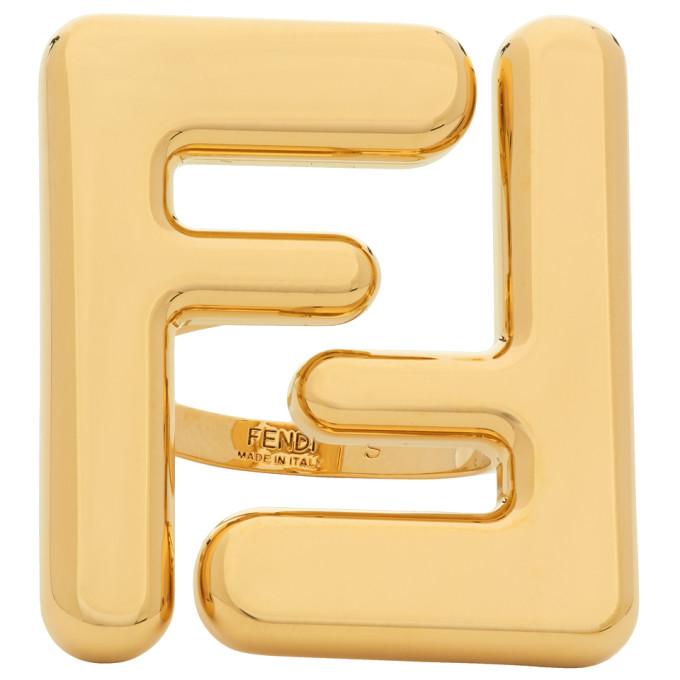 fendi maxi logo ring