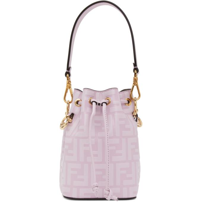 fendi bucket bag pink