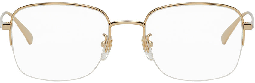 gucci gold square glasses