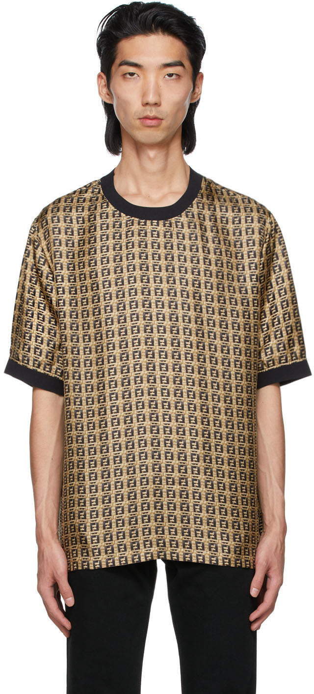 fendi print tshirt