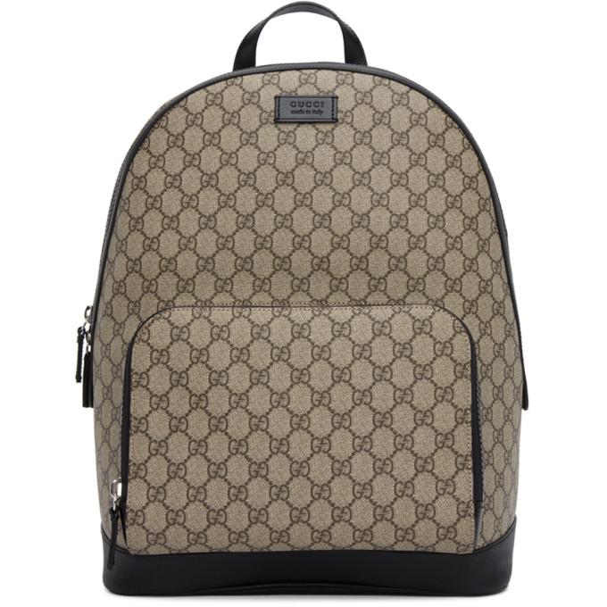 gucci beige backpack