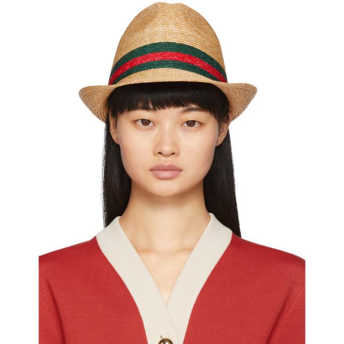 gucci woven straw hat