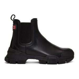 gucci leon leather chelsea boots