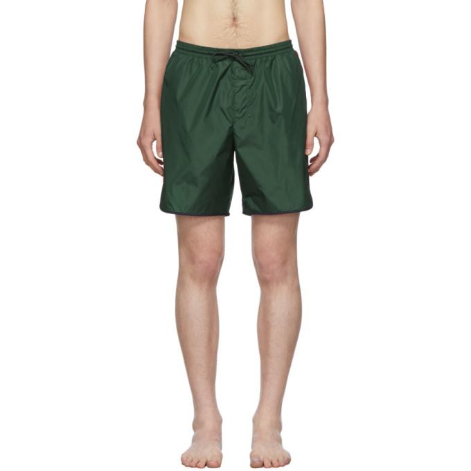 gucci swim shorts green