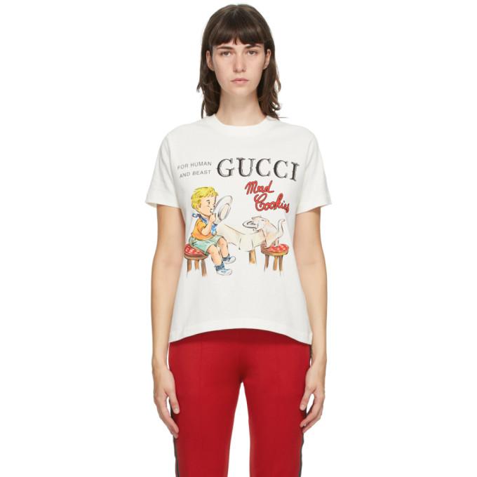 Gucci Off-White Mad Cookies T-Shirt – BlackSkinny