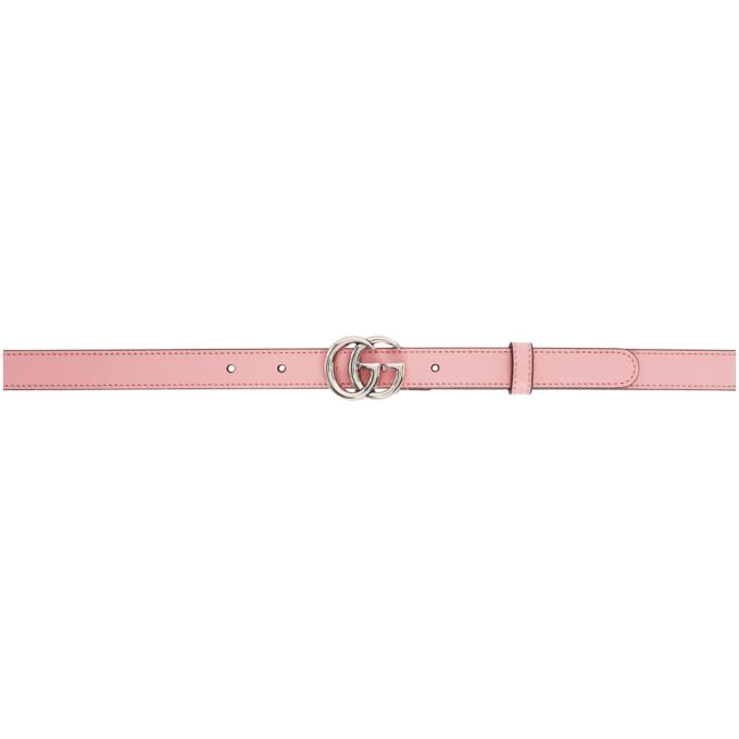 pink belt gucci