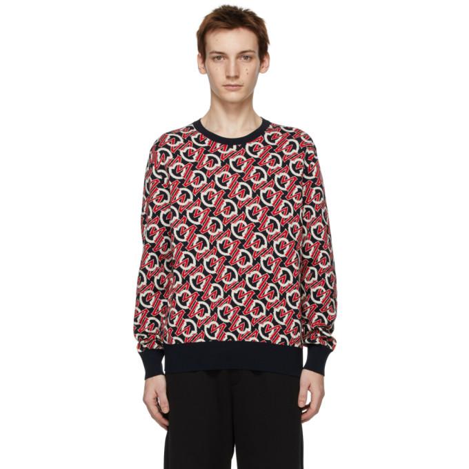 red moncler sweater