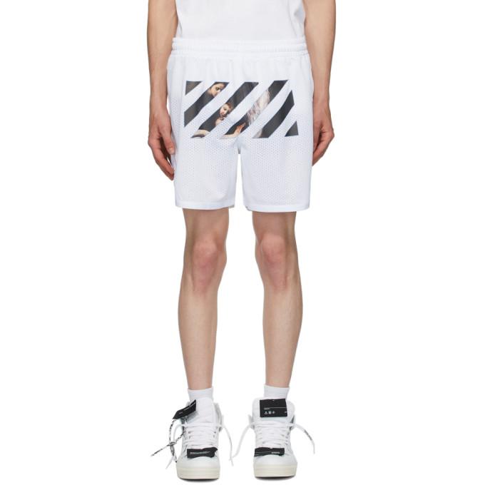 off white caravaggio shorts