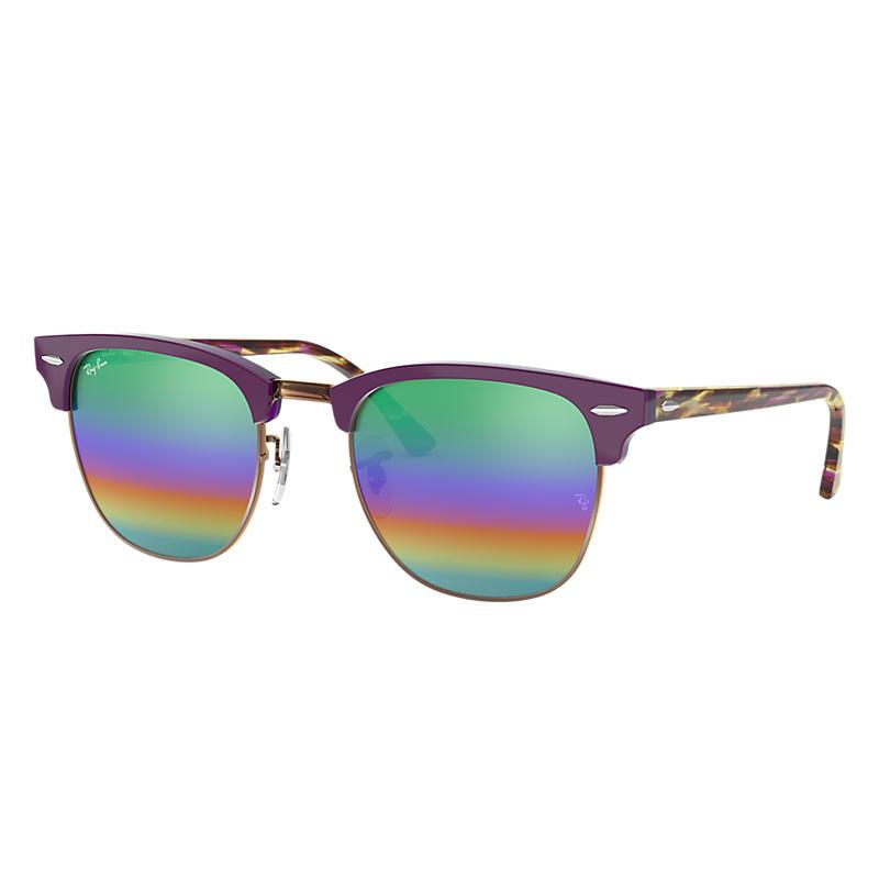 Ray-Ban Clubmaster Mineral Flash Lenses 
