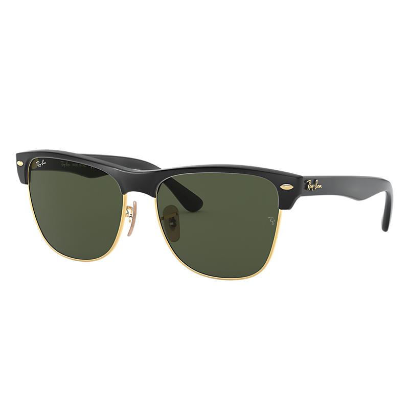 oversized black ray bans