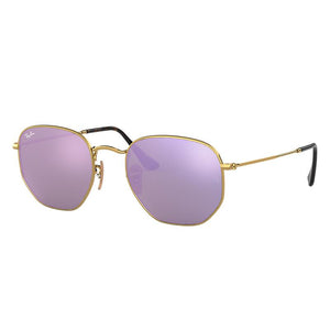 purple and gold ray bans