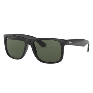 ray ban justin black lens