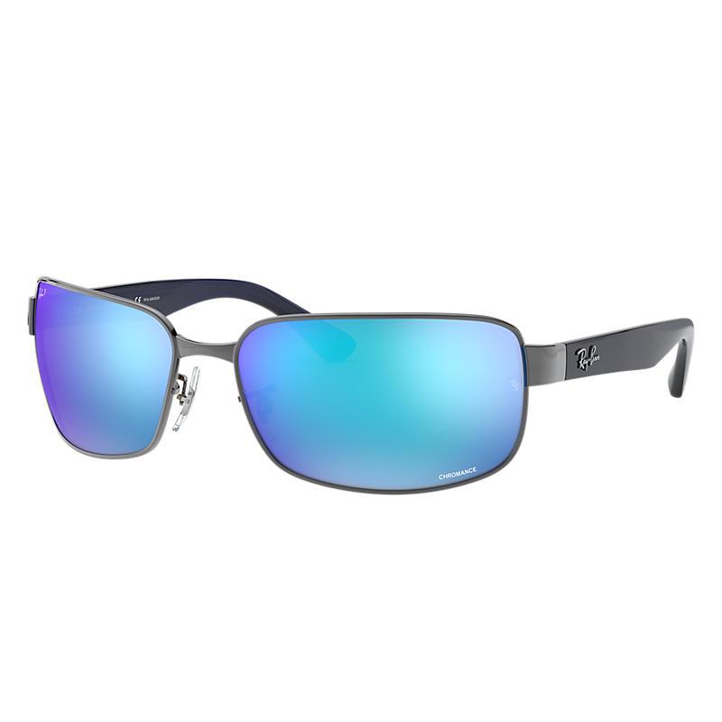 Ray-Ban Rb3566 Chromance Blue 