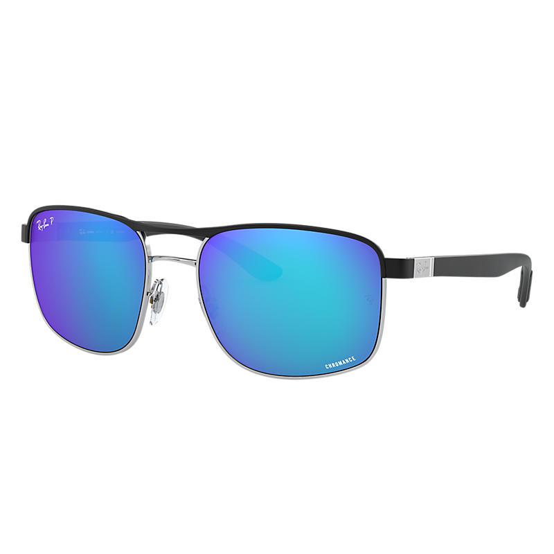 ray ban blue lens polarized