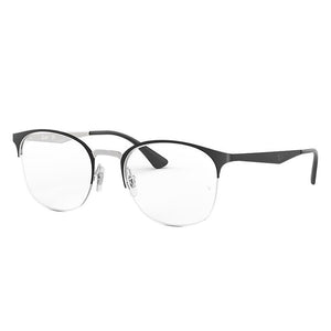 ray ban semi rimless frames