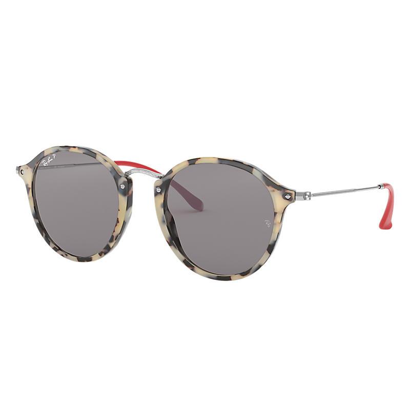 ray ban round fleck pop