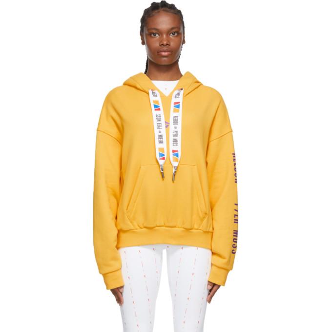 pyer moss hoodie yellow