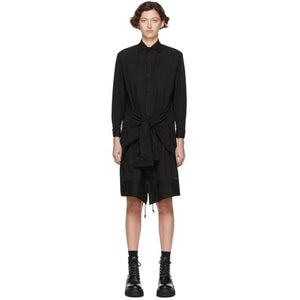 Regulation Yohji Yamamoto Black R-Up/Down Shirt Dress – BlackSkinny