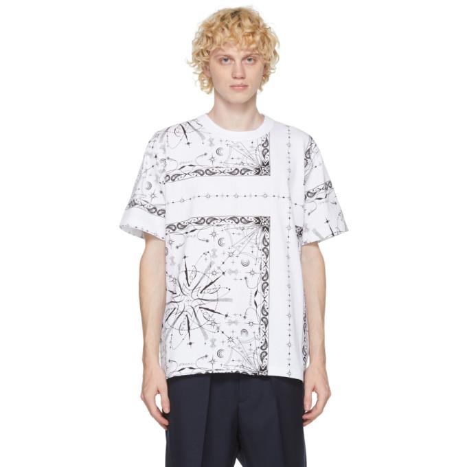 Sacai X Bandana Print T-Shirt Tシャツ カットソー(半袖 袖なし